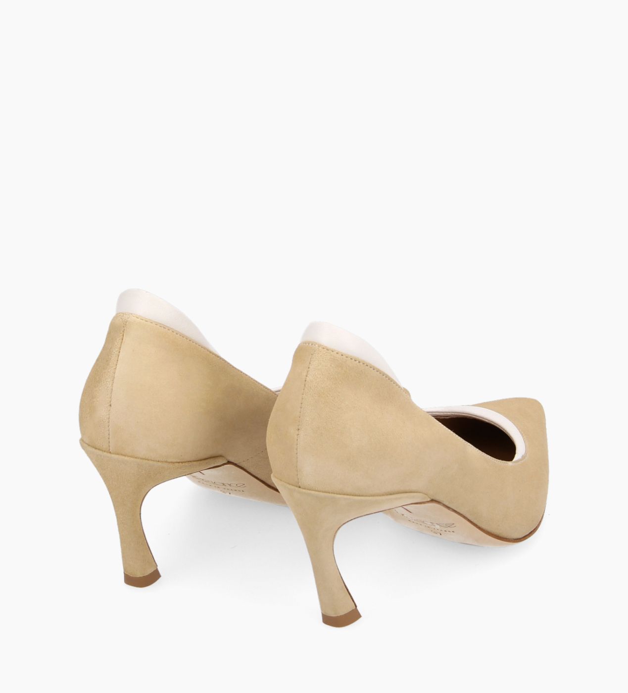 Camel pumps outlet leather