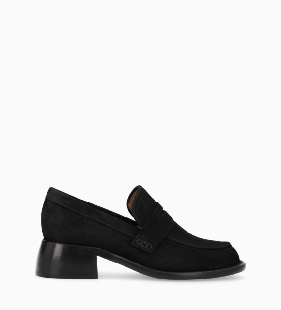 Mens clearance heeled loafers