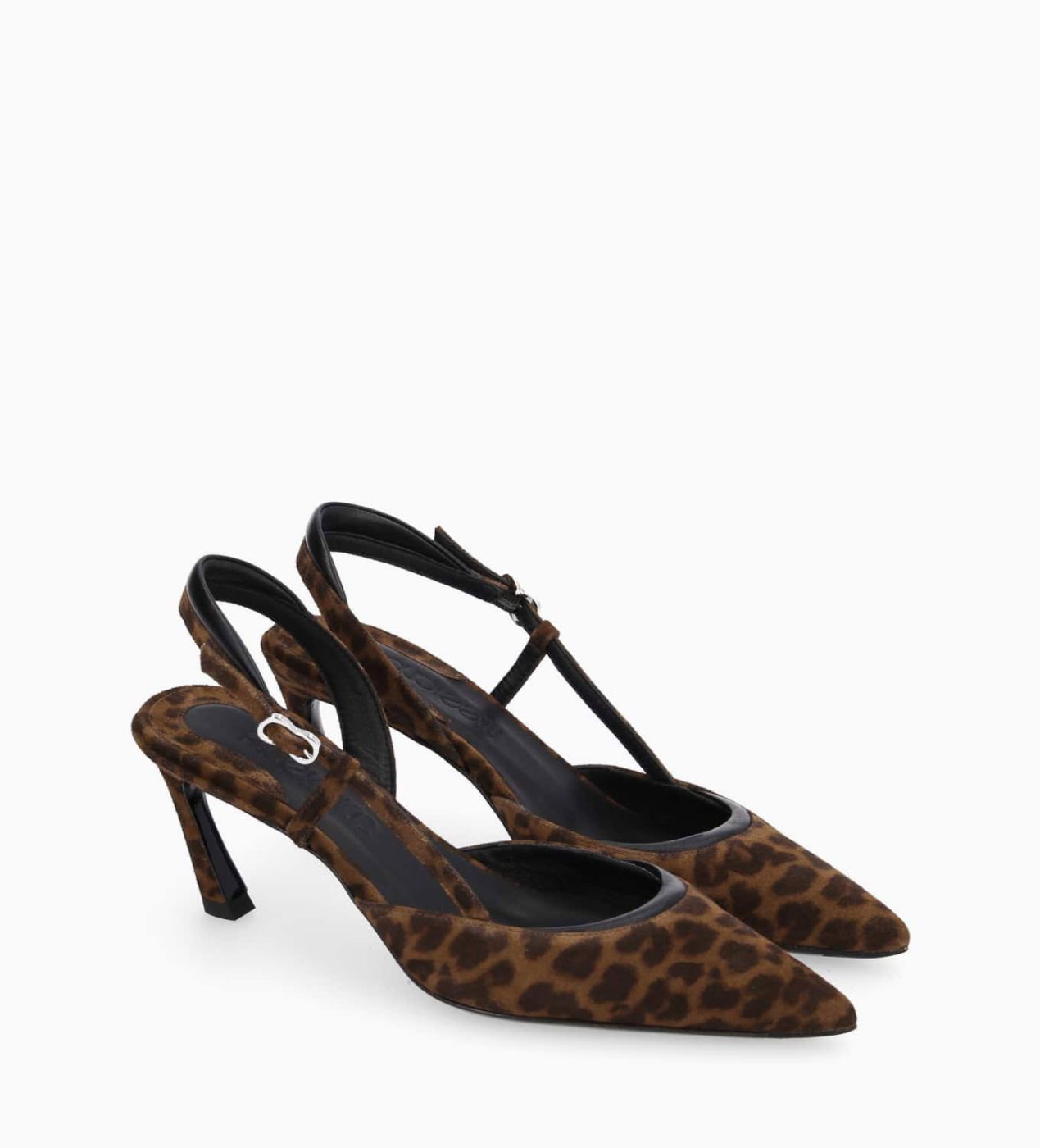 Leopard on sale print slingbacks