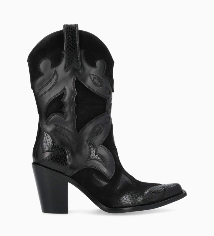 Womens snake print sale cowboy boots