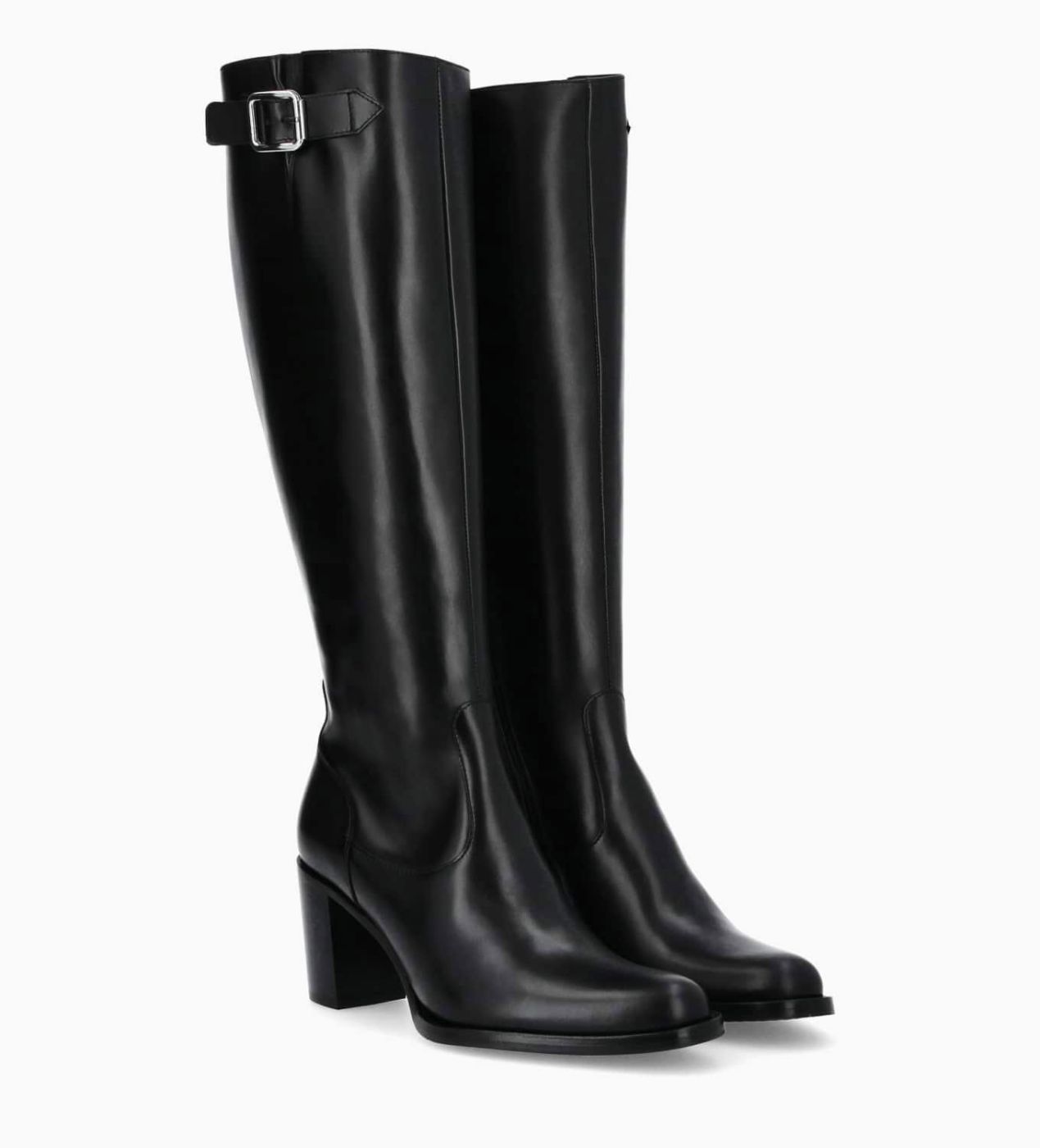 Boots shops noires talon