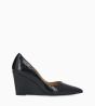 Other image of Wedge pointy pump - Francesca 70 - Patent print leather - Black