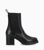 Other image of Chelsea boot with heel - Jade 45 - Smooth shiny calf leather - Black