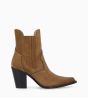 Other image of Chelsea boot with heel - Sandy 80 - Suede leather - Brown