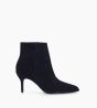 Other image of Boot with pointed toe and stiletto heel - Jamie 70 - Suede leather - Navy