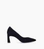 Other image of Pointy heeled pump - Iris 65 - Suede leather - Navy