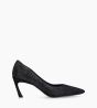 Other image of Pump - Rosie 65 - Glitter suede calf leather - Black