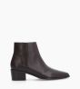 Other image of Ankle boot with block heel and zip - Megan 50 - Smooth leather - Dark brown