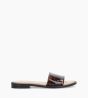 Other image of Flat mule - Lita  - Patent leather - Turtle