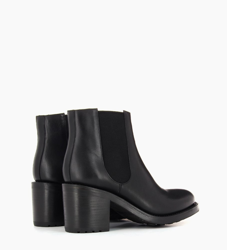 chelsea boots cuir noir